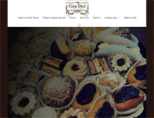 Tablet Screenshot of cosaduci.com